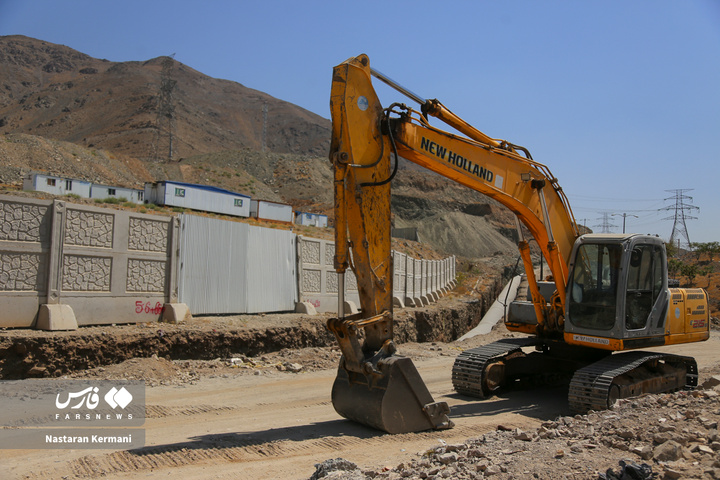 عملیات انتقال آب سد طالقان به تهران