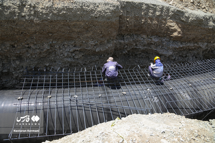 عملیات انتقال آب سد طالقان به تهران