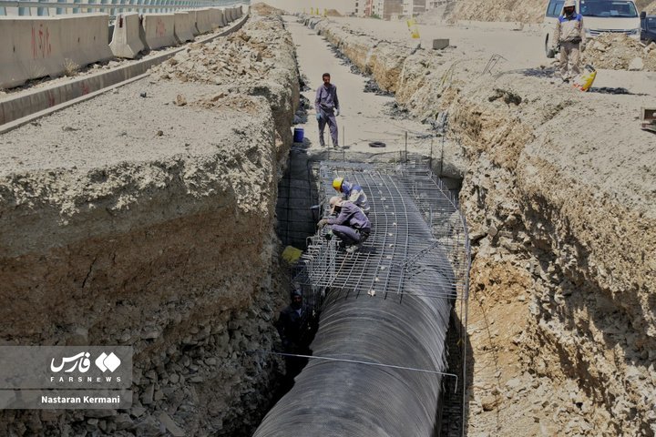 عملیات انتقال آب سد طالقان به تهران