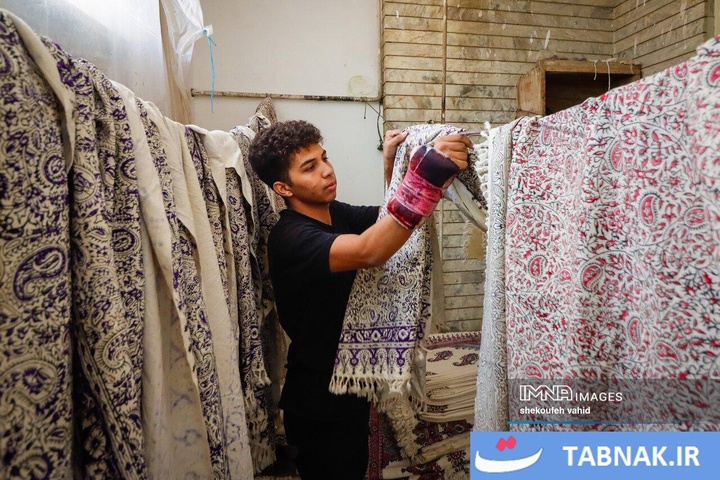 هنر چاپ سفره قلمکار