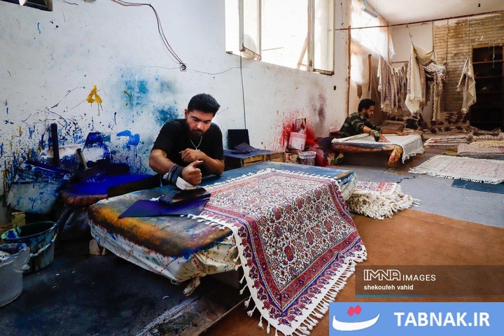 هنر چاپ سفره قلمکار