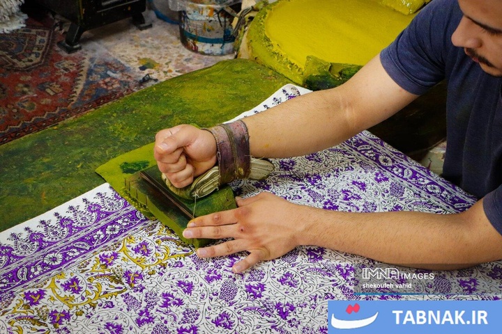 هنر چاپ سفره قلمکار