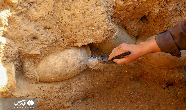 کشف اشیای تاریخی در اصفهان