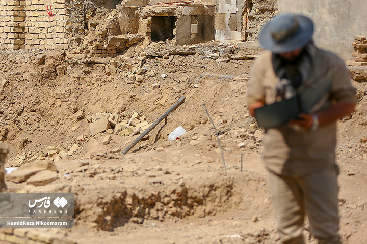 کشف اشیای تاریخی در اصفهان