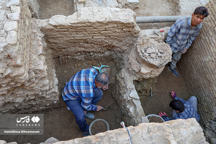 کشف اشیای تاریخی در اصفهان