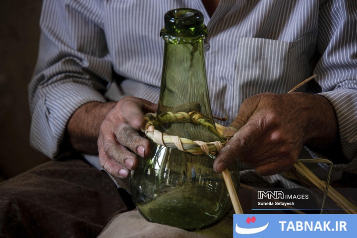 شیشه گری سنتی میمند