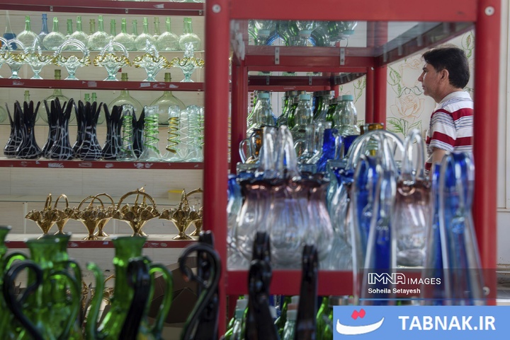 شیشه گری سنتی میمند