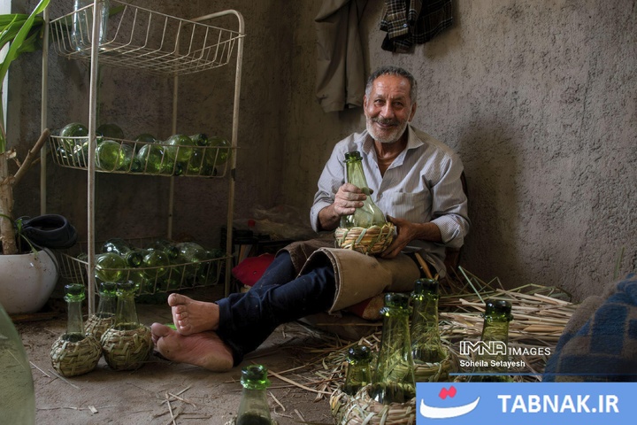 شیشه گری سنتی میمند