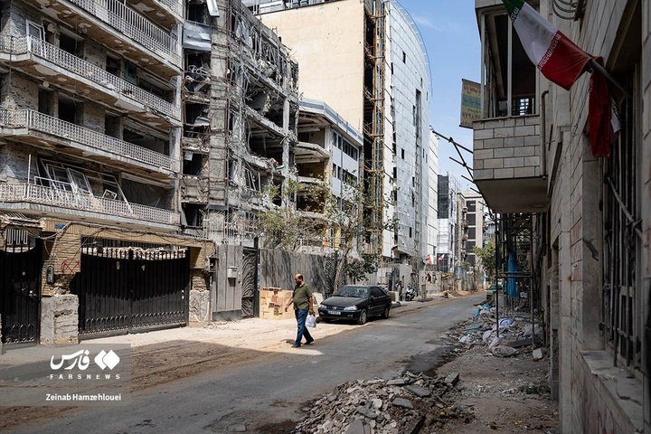 بازسازی خانه‌های آسیب‌دیده در جنگ ۱۲روزه