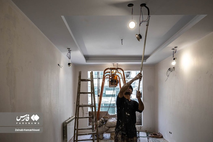 بازسازی خانه‌های آسیب‌دیده در جنگ ۱۲روزه