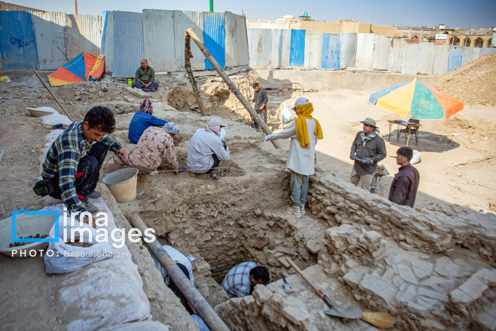 کاوش در محوطه تاریخی «کمرزرین» اصفهان