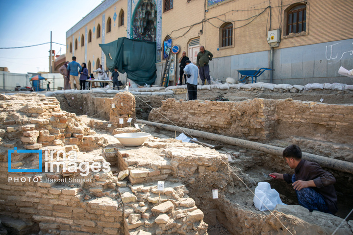 کاوش در محوطه تاریخی «کمرزرین» اصفهان