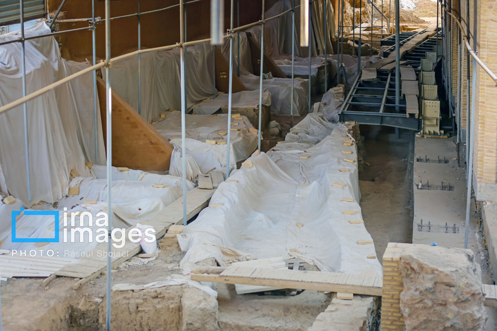 کاوش در محوطه تاریخی «کمرزرین» اصفهان