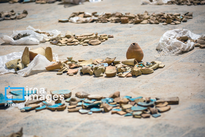 کاوش در محوطه تاریخی «کمرزرین» اصفهان