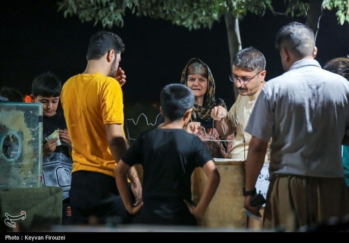 شب های دریاچه زریبار مریوان