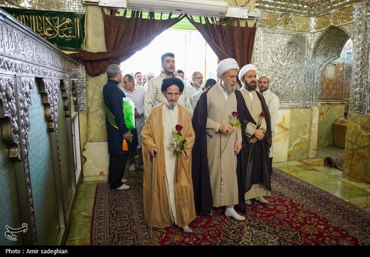 آیین غبارروبی حرم مطهر حضرت شاهچراغ علیه السلام