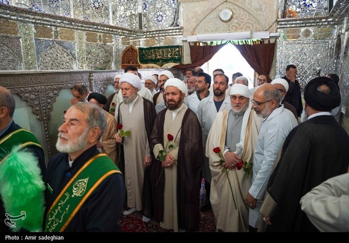 آیین غبارروبی حرم مطهر حضرت شاهچراغ علیه السلام