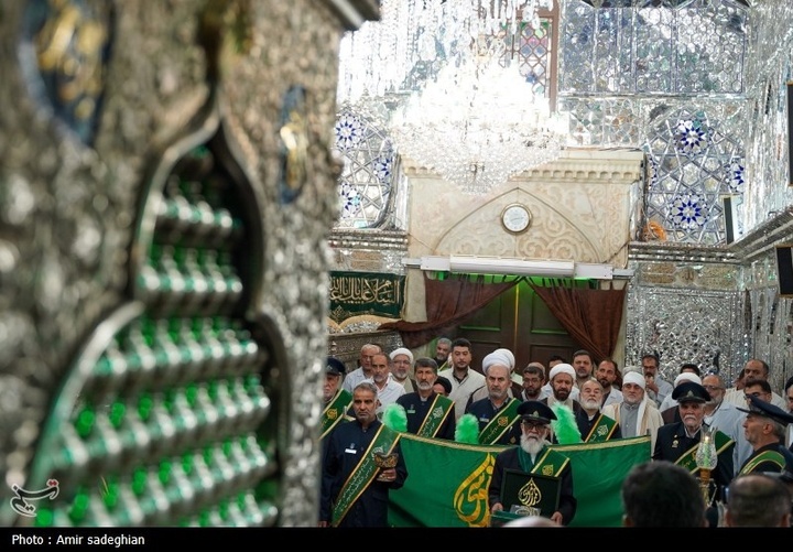 آیین غبارروبی حرم مطهر حضرت شاهچراغ علیه السلام