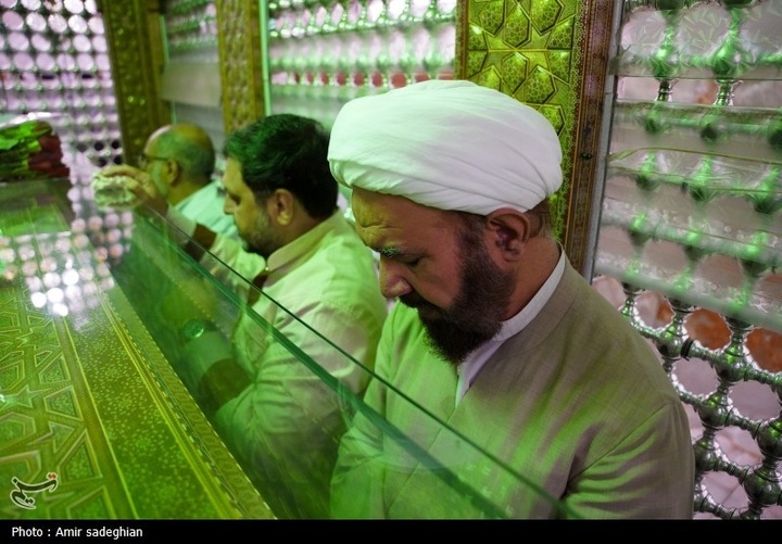 آیین غبارروبی حرم مطهر حضرت شاهچراغ علیه السلام