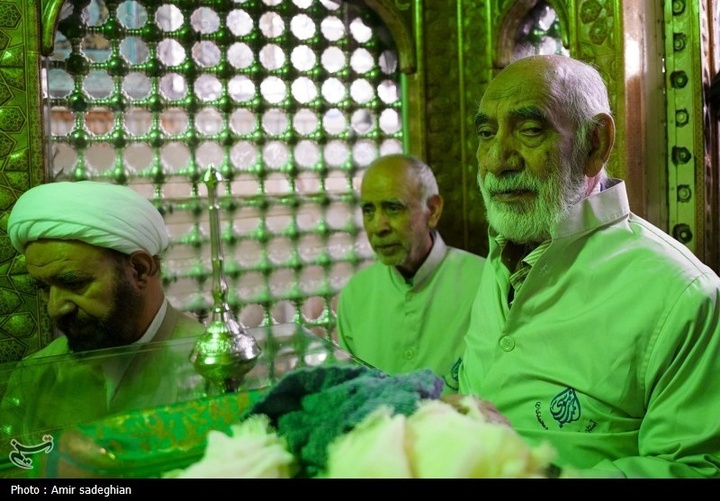 آیین غبارروبی حرم مطهر حضرت شاهچراغ علیه السلام