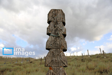 قبرستان چوبی «باغلق»