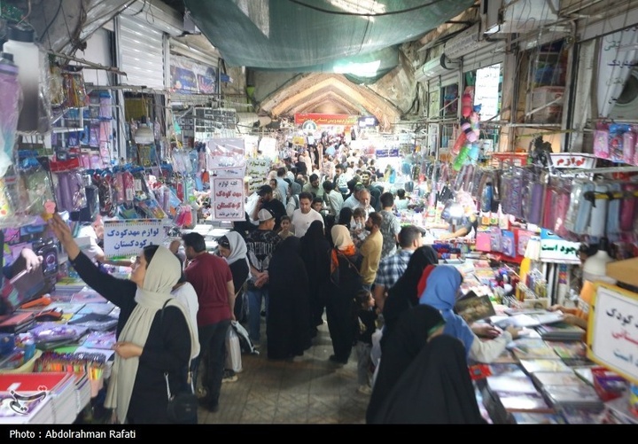 بازار فروش لوازم التحریر در آستانه آغاز سال تحصیلی