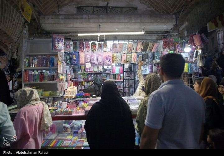 بازار فروش لوازم التحریر در آستانه آغاز سال تحصیلی