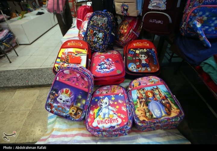 بازار فروش لوازم التحریر در آستانه آغاز سال تحصیلی