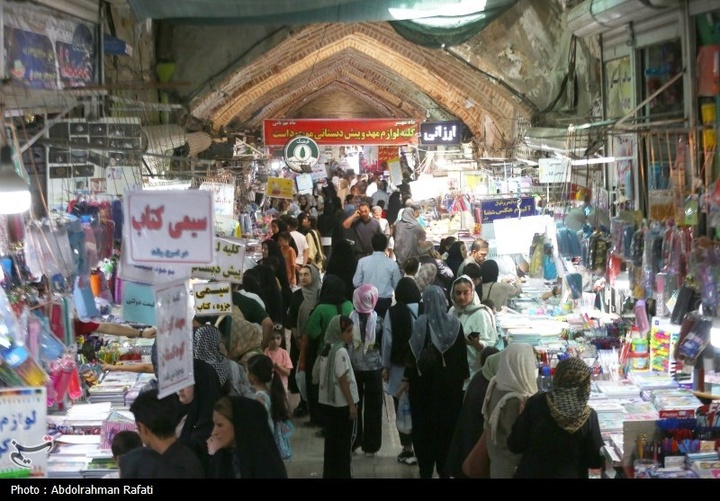 بازار فروش لوازم التحریر در آستانه آغاز سال تحصیلی