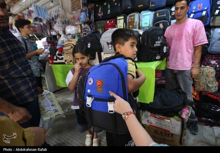 بازار فروش لوازم التحریر در آستانه آغاز سال تحصیلی