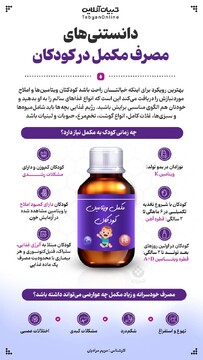 دانستنی‌های مصرف مکمل در کودکان