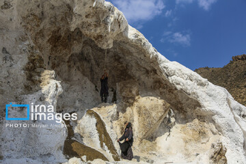« معدن نمک قلعه رشید »