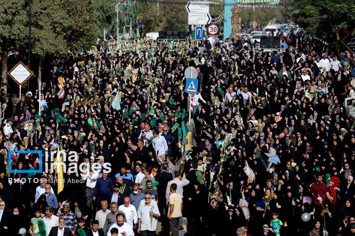 استقبال از کاروان نمادین حضرت معصومه سلام الله علیها