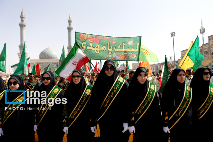 استقبال از کاروان نمادین حضرت معصومه سلام الله علیها