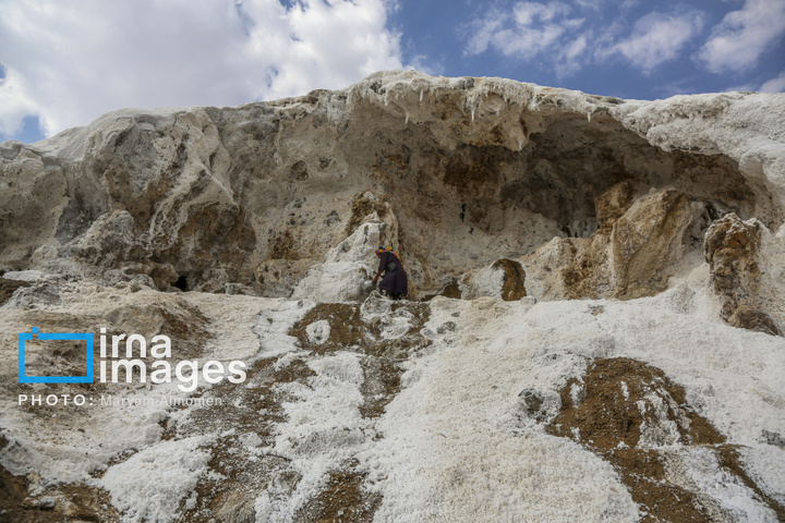 « معدن نمک قلعه رشید »