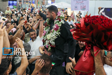 بازگشت تیم ملی کشتی آزاد ایران از زاگرب