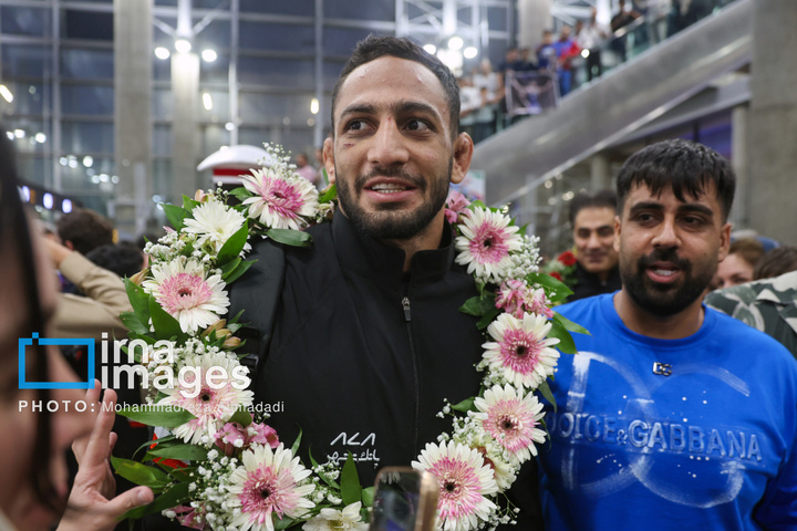 بازگشت تیم ملی کشتی آزاد ایران از زاگرب