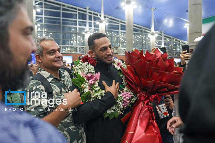 بازگشت تیم ملی کشتی آزاد ایران از زاگرب