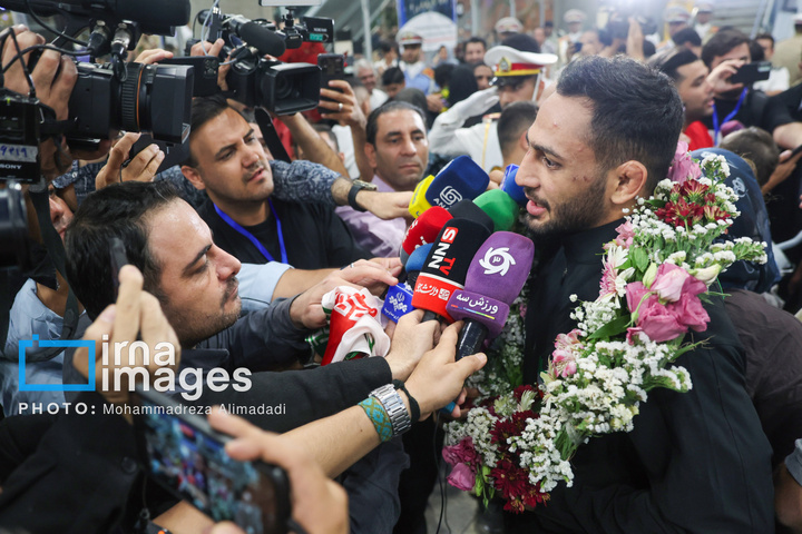 بازگشت تیم ملی کشتی آزاد ایران از زاگرب