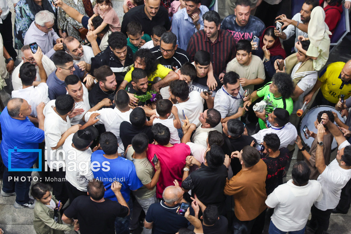 بازگشت تیم ملی کشتی آزاد ایران از زاگرب