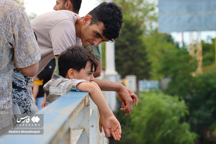 قایق‌سواری در تالاب انزلی