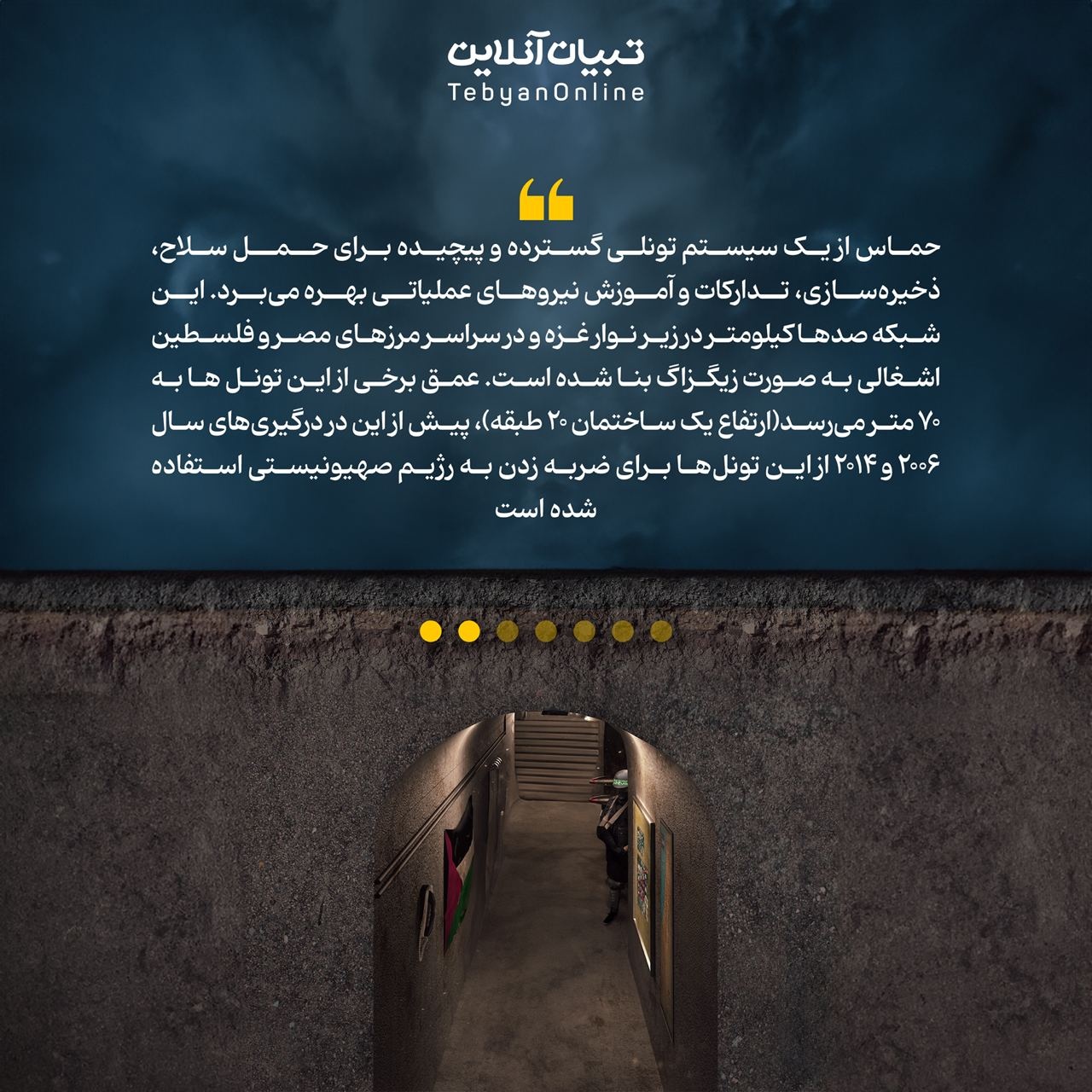 از شهر زیرزمینی حماس چه میدانیم؟