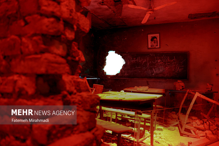 باغ موزه انقلاب اسلامی، دفاع مقدس و مقاومت