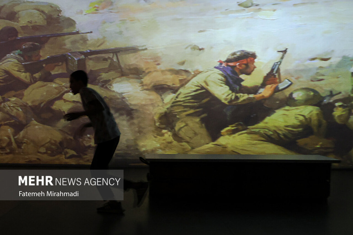 باغ موزه انقلاب اسلامی، دفاع مقدس و مقاومت