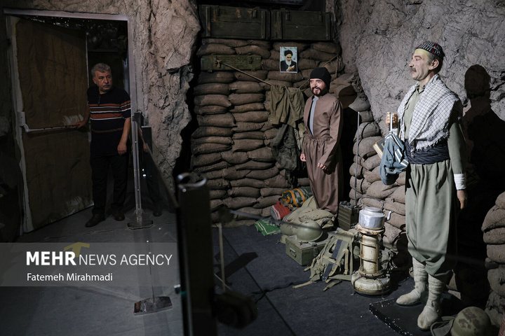 باغ موزه انقلاب اسلامی، دفاع مقدس و مقاومت