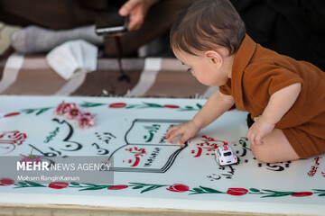 غبارروبی مزار شهدا