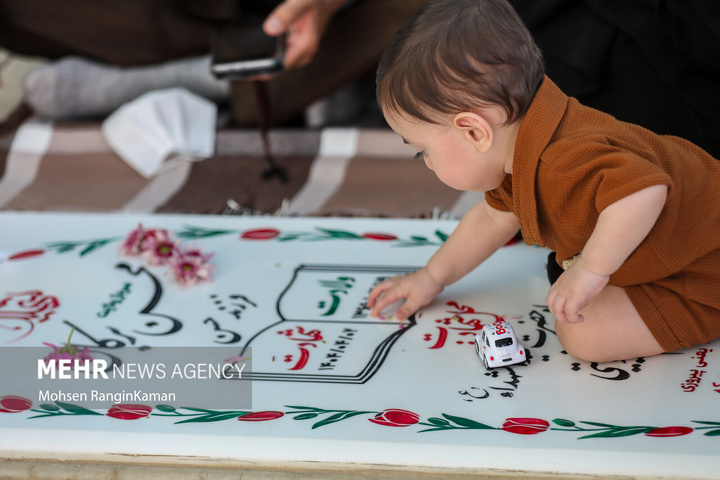 غبارروبی مزار شهدا