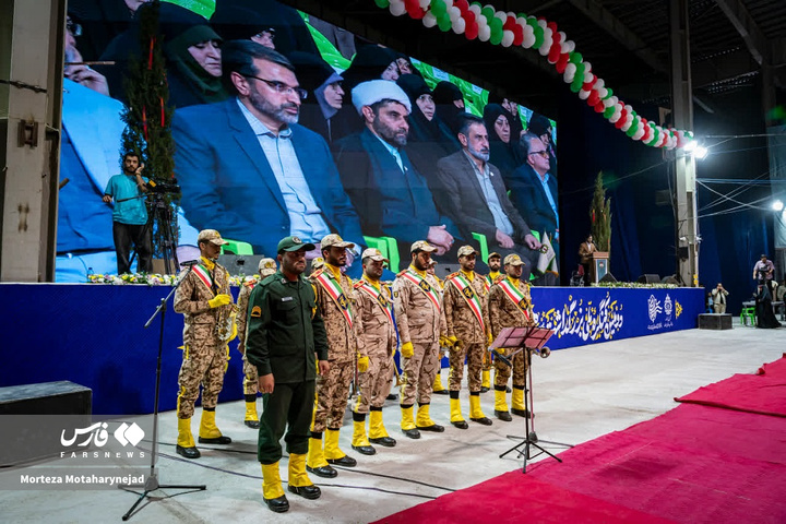 جشن ازدواج ۱۱۰ زوج جوان در کنگره شهدای سمنان