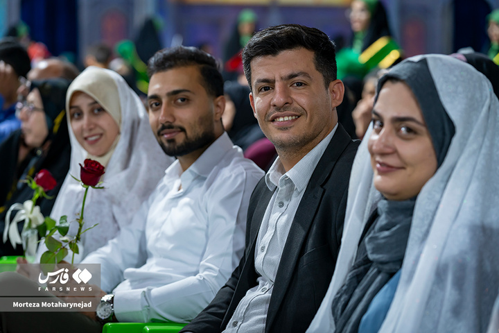 جشن ازدواج ۱۱۰ زوج جوان در کنگره شهدای سمنان