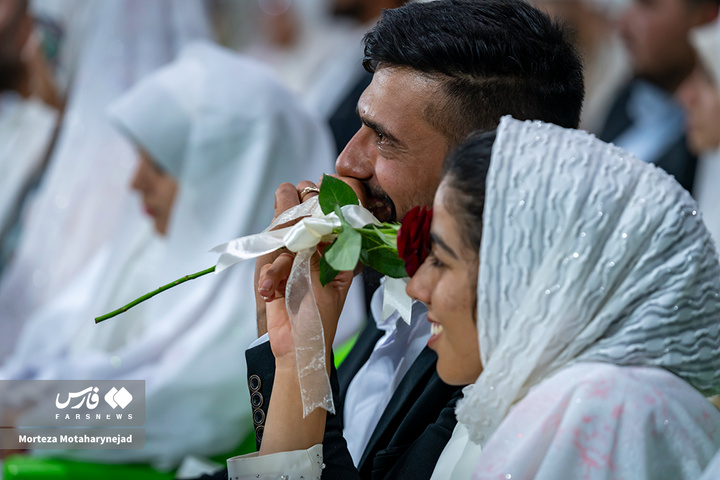 جشن ازدواج ۱۱۰ زوج جوان در کنگره شهدای سمنان